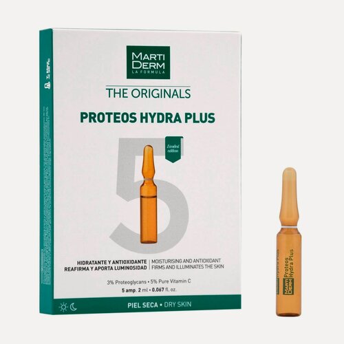 Изображение товара MARTIDERM Сыворотка в ампулах «Протеос Гидра Плюс Ориджиналс», 5x2 мл