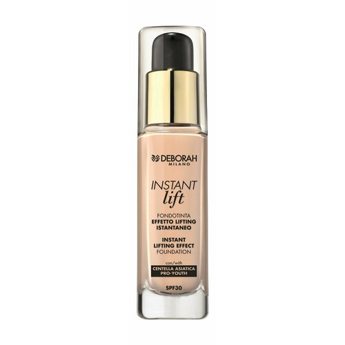Тональная основа для лица c эффектом лифтинга / 0 Слоновая кость / Deborah Milano Instant Lifting Effect Foundation SPF 30
