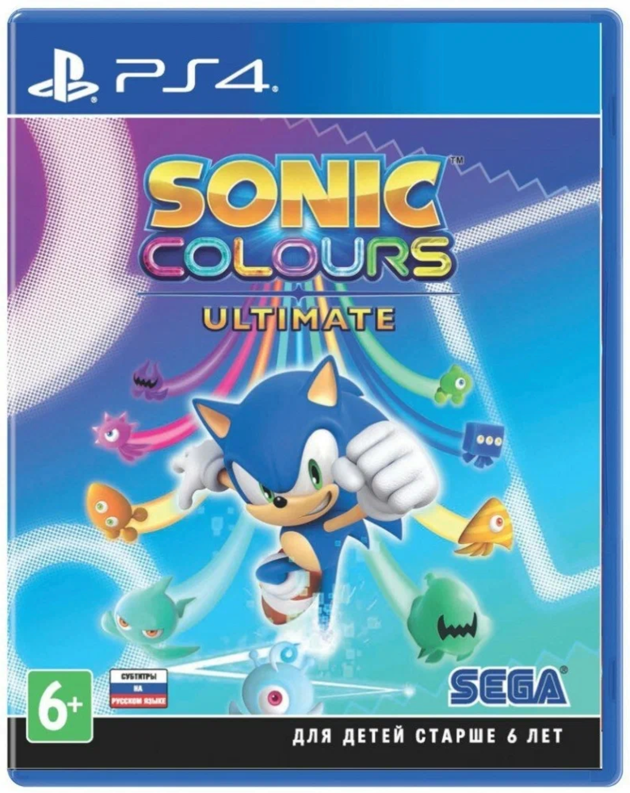 Игра Sonic Colours Ultimate для PS4 (диск, русские субтитры)