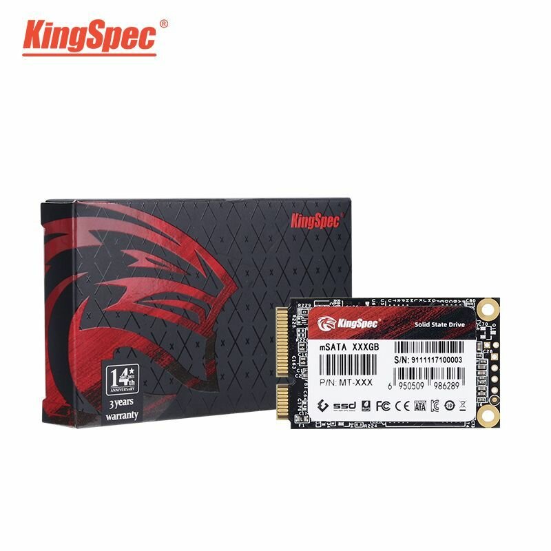 Накопитель SSD KingSpec 128Gb mSATA (MT-128) - фото №17