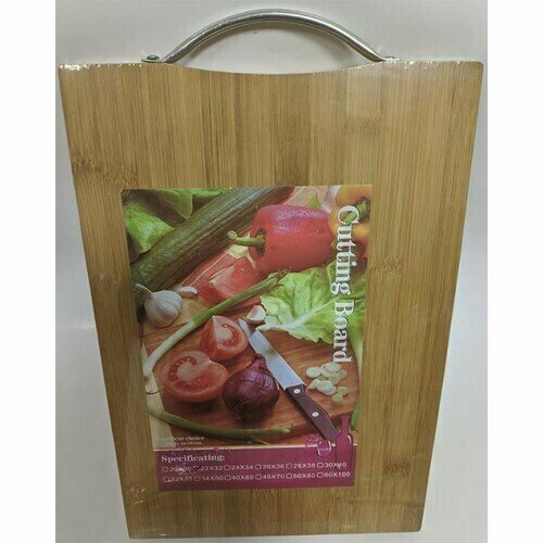 Доска разделочная деревянная 22х32 см 2 штуки 1627₽