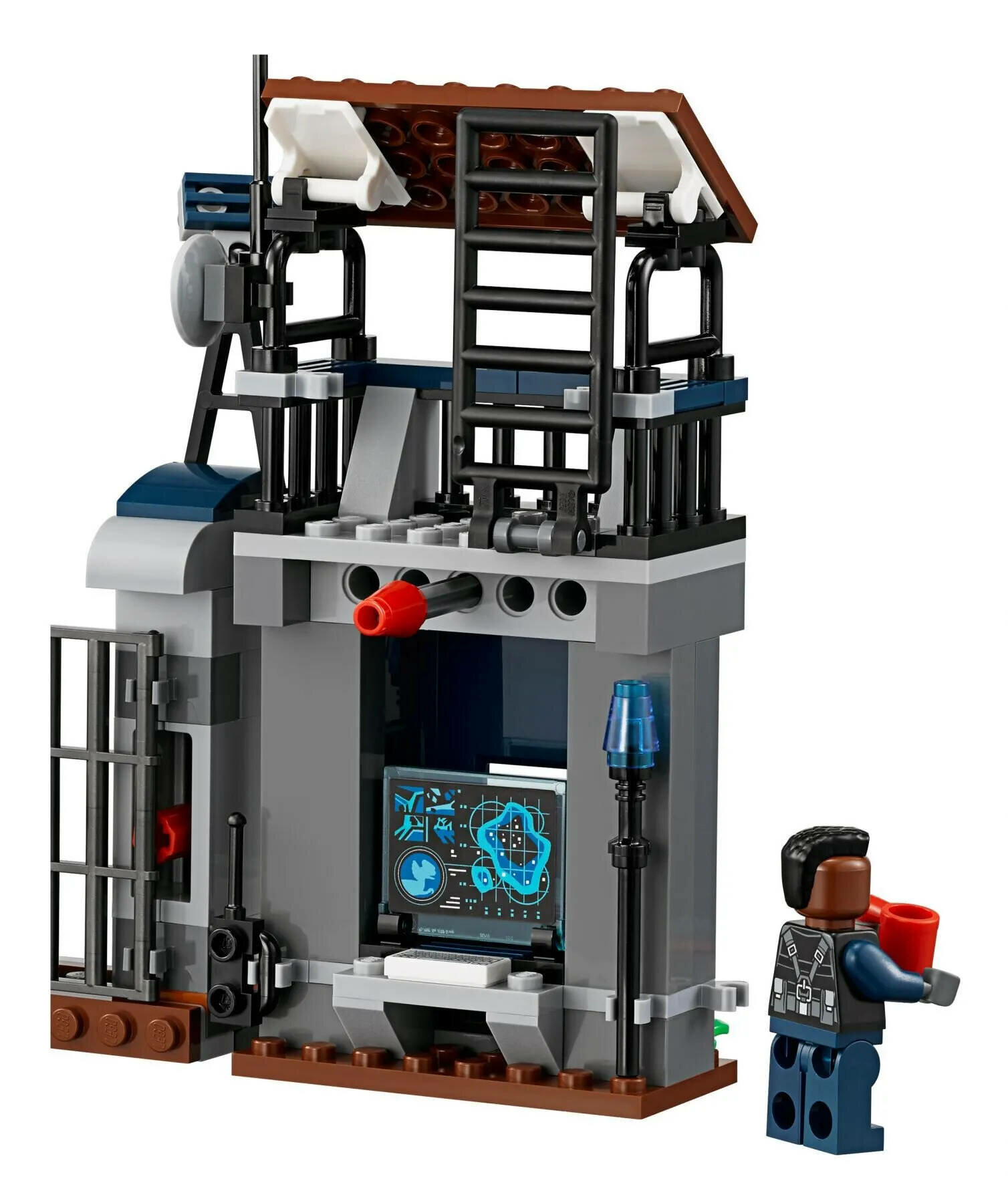 Конструктор LEGO Jurassic World Нападение дилофозавра на сторожевой пост, 289 деталей (75931) - фото №20