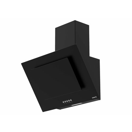 Вытяжка наклонная GRAVITA 632bg 60 см черное стекло гофрорукав в комплекте 869000₽