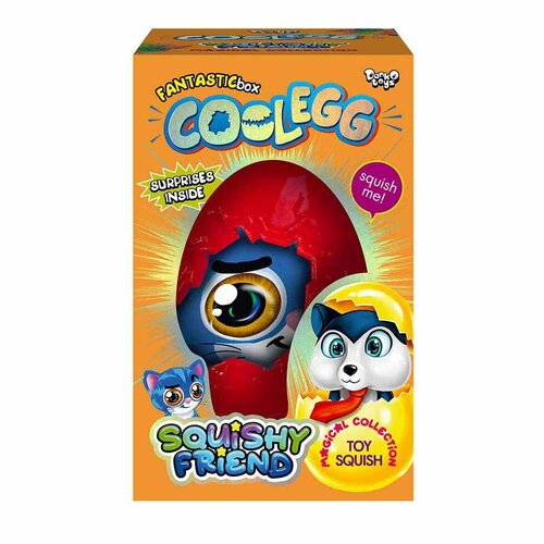 Danko Toys Креативное творчество Яйцо сюрприз Cool Egg Danko Toys CE-02-04 набор для творчества кинетический песок magic pony sand 150 гр danko toys