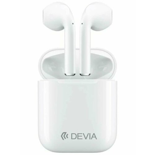 Наушники Devia TWS Bluetooth V5 White