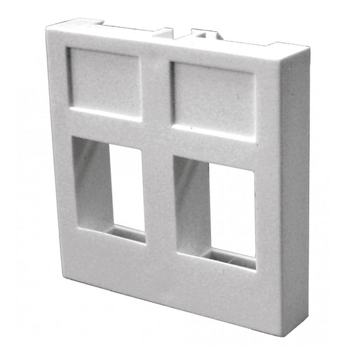 Вставка 45х45 на 2 кейстоуна без шторок белая 90₽