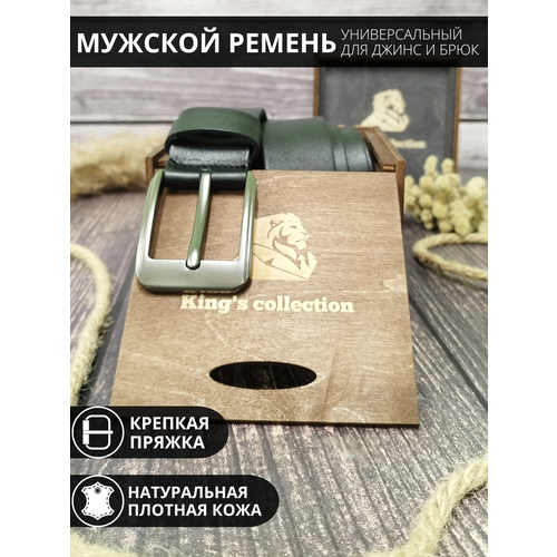 фото Ремень , черный king's collection