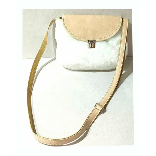 фото Сумка кросс-боди елена сжкм1113б, фактура матовая, белый нет бренда