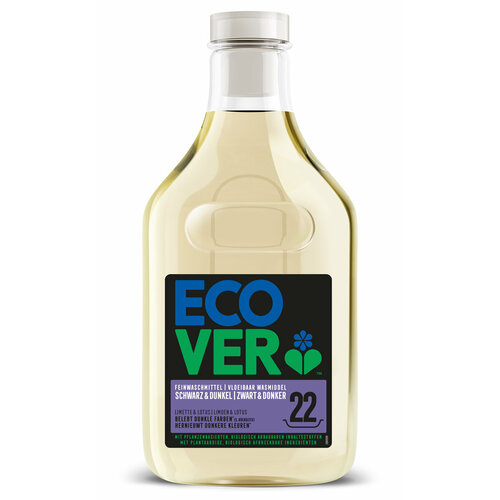 Ecover Экологическая жидкость для деликатной стирки чёрных и тёмных вещей Лайм и Лотос 1 л