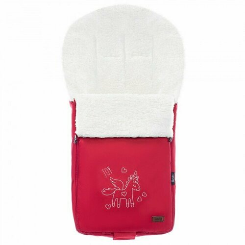 Конверт зимний меховой Islanda Bianco RossoКрасный 4191₽