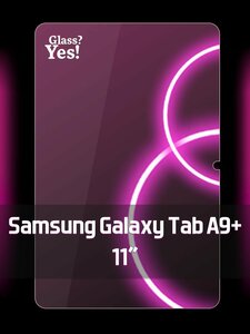 Защитное стекло для Samsung Galaxy Tab A9 plus 11' на планшет Самсунг Галакси Гелекси Галекси Таб А9 плюс