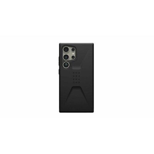 Чехол Uag Civilian для Samsung Galaxy S24 Ultra, черный (Black) противоударная накладка uag pathfinder для samsung galaxy s24 ultra черный камуфляж