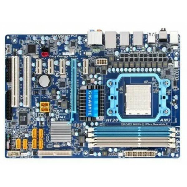 Материнская плата БУ GIGABYTE GA-770T-UD3P (SOCKET AM3)