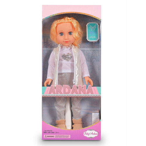 Кукла 45см A663D мягкая кукла 45см