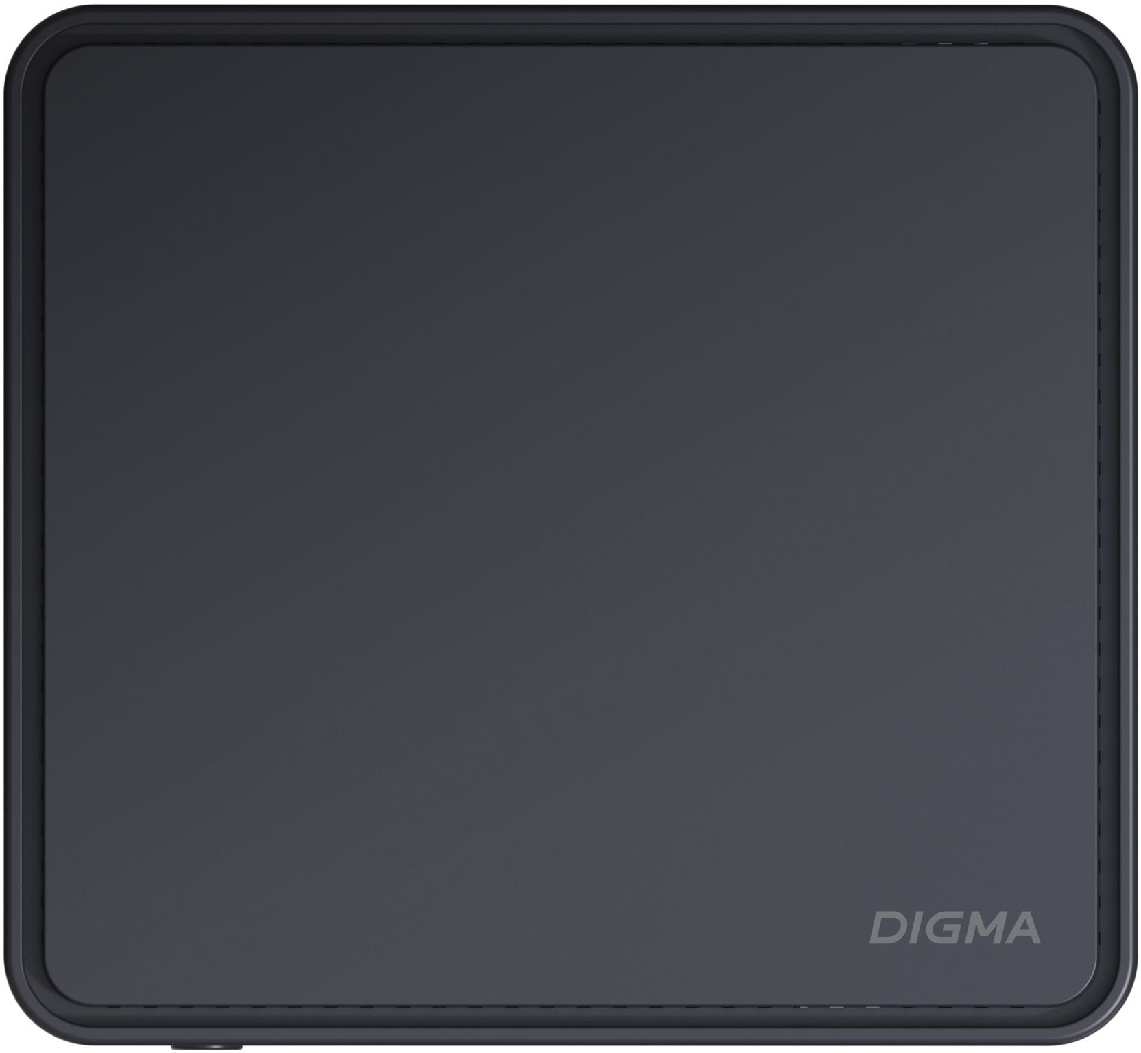 Неттоп Digma Mini Office Cel N4020 (1.1) 4Gb SSD256Gb UHDG 600 CR Windows 11 Professional GbitEth WiFi BT 36W черный (DPCN-4CXW01)