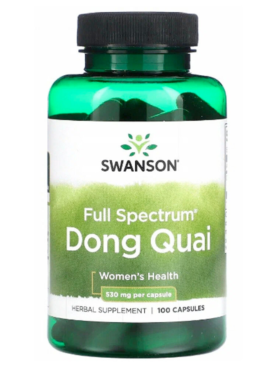 Антиоксиданты Swanson Full Spectrum Dong Quai 100 капс