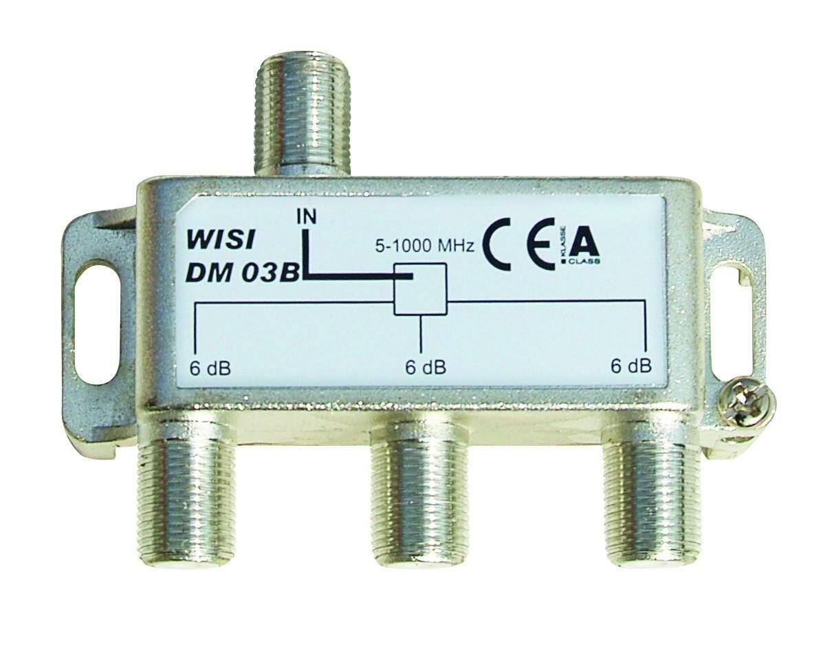 Делитель на 3 ТВ WISI DM 03 B (5-1000 МГц)