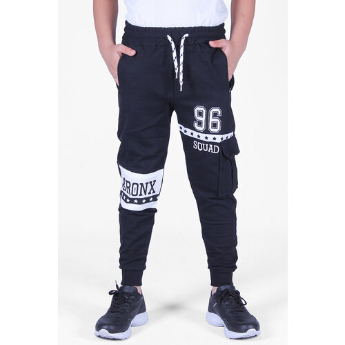 фото Брюки ciggo kids, размер 164/170, черный