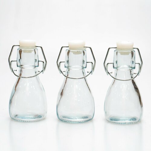 Бутылочки 75 мл с бугельной пробкой 3 шт 542₽