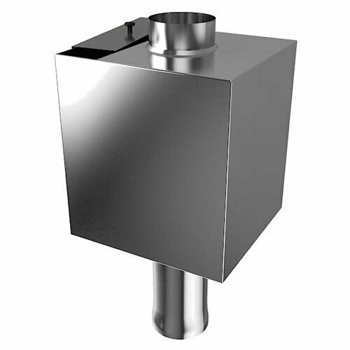 Бак для воды на трубе Онега 30 л самовар из нержавейки для печи в баню мама-мама 8757₽