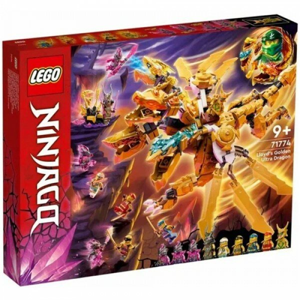 LEGO (71774) Ninjago Золотой ультрадракон Ллойда