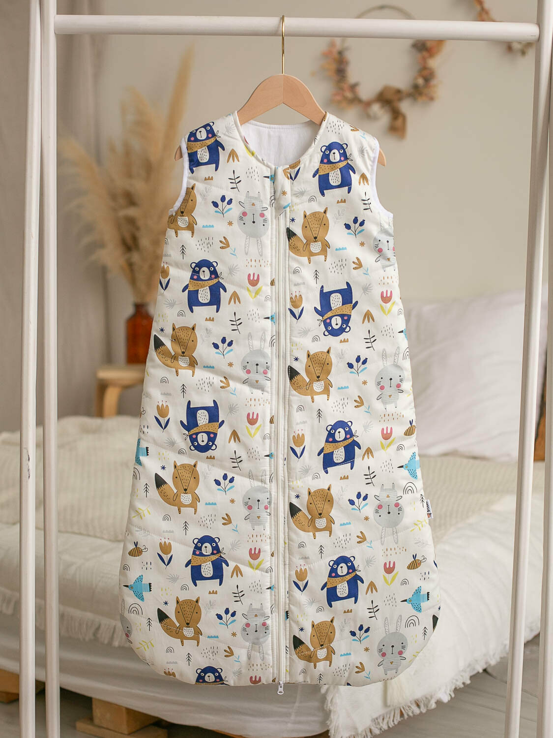 Спальный мешок для новорожденных Lemur Studio Медведи 116 см