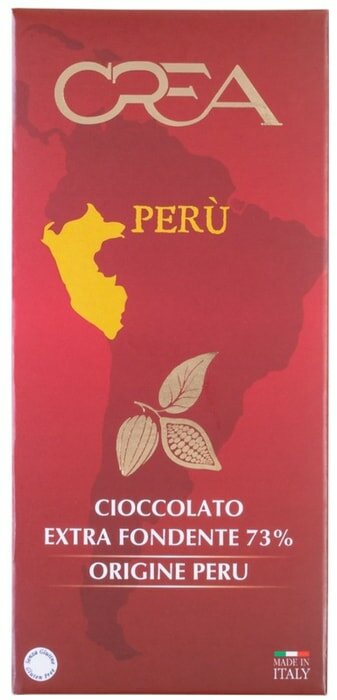 Шоколад Crea Темный Single Origin Перу 73% какао 100г - фото №1
