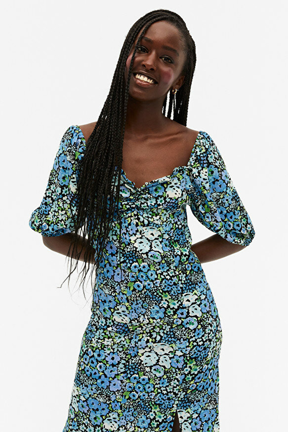 Платье MONKI, размер S, синий