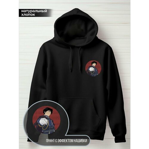 фото Худи hypnotica, размер 3xs, черный