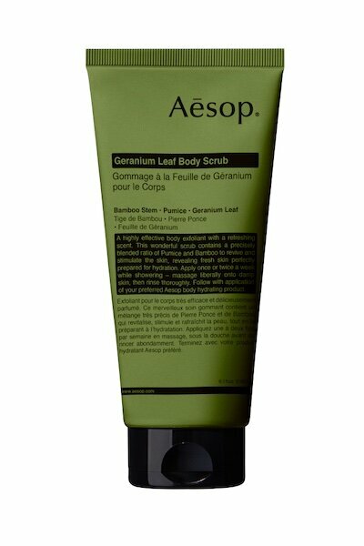 Aesop Geranium Leaf Body Scrub Скраб для тела Стебель бамбука/герань/пемза 180 мл