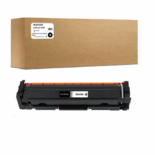 Картридж W2410A без чипа для HP LJP-M182/M183 1.05K Black Compatible (Совместимый) картридж ds laserjet pro color m183 без чипа