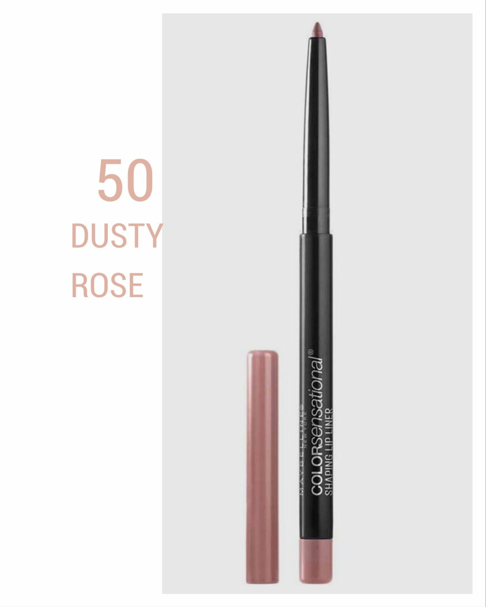 Maybelline New York карандаш для губ Color Sensational, 50 DUSTY ROSE