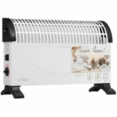 Конвектор Aceline CV-1500SWYL 1500 Вт 25 м регулировка мощности