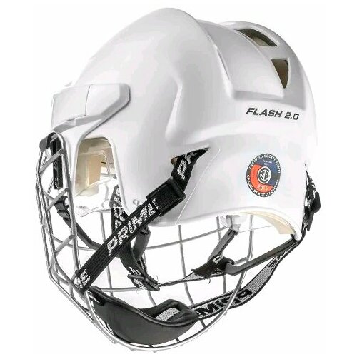 Шлем хоккейный+маска PRIME Flash 2.0 (S / белый)