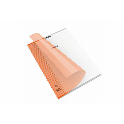 Тетрадь общая с пластиковой обложкой на скобе CoverPrо Neon А4 клетка 48 листов Оранжевый тетрадь общая с пластиковой обложкой на скобе coverprо neon а5 клетка 48 листов оранжевый