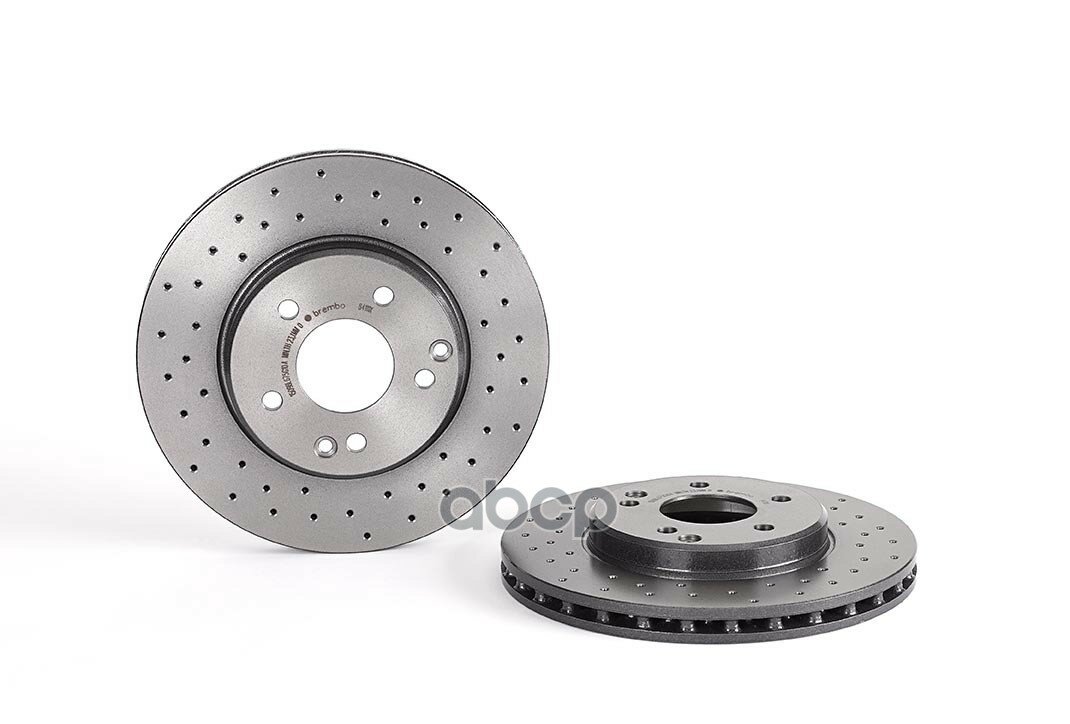 Диск Тормозной Mb W202/W203/W210 00- 2.0-3.0 Перед. вент.(С Перфорацией) Brembo арт. 0984111X
