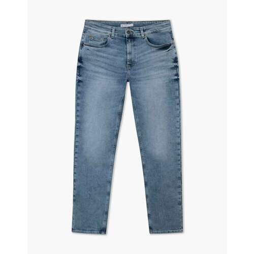 Джинсы зауженные Gloria Jeans, размер 44/182, синий