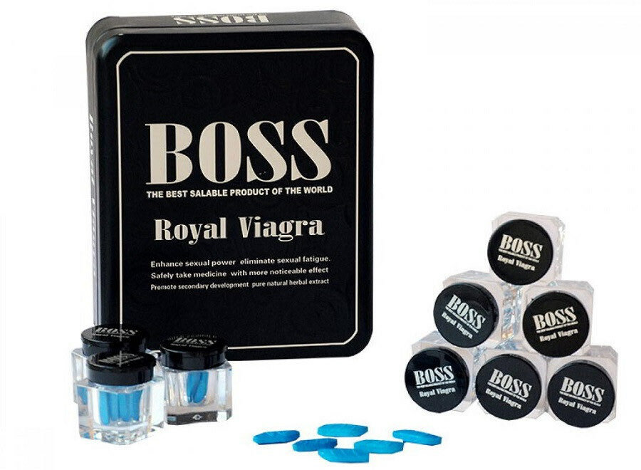 Виагра Босс Роял / Boss Royal Viagra, 27 таблеток (9 контейнеров)