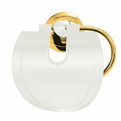 Держатель для туалетной бумаги Altos латунь, белый/золотой