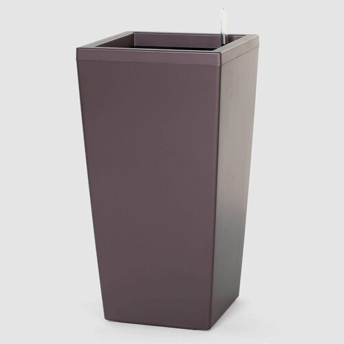 Кашпо для цветов с автополивом Greensun d22см IC2243 кофе, горшок для цветов