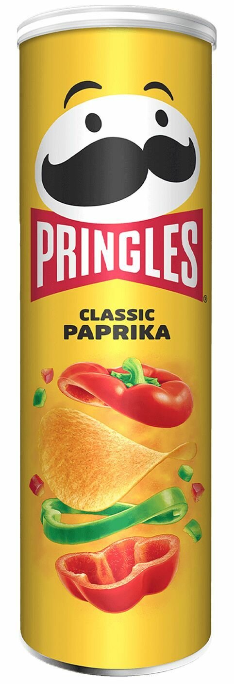 Чипсы Pringles Классическая Паприка, 165г