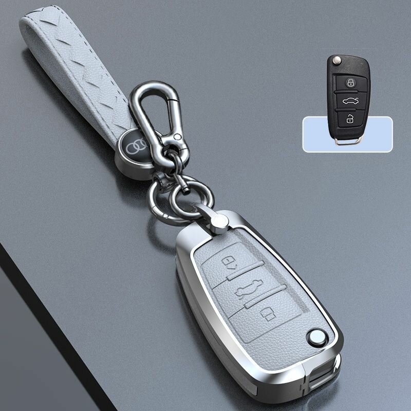 Чехол для смарт ключа из цинкового сплава Audi D
