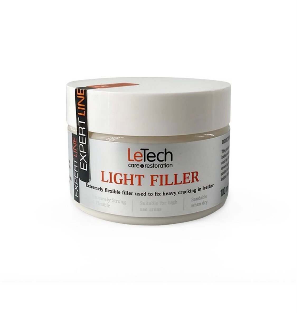 LeTech Expert Line Жидкий ремонтный состав (Leather Light Filler) 100мл
