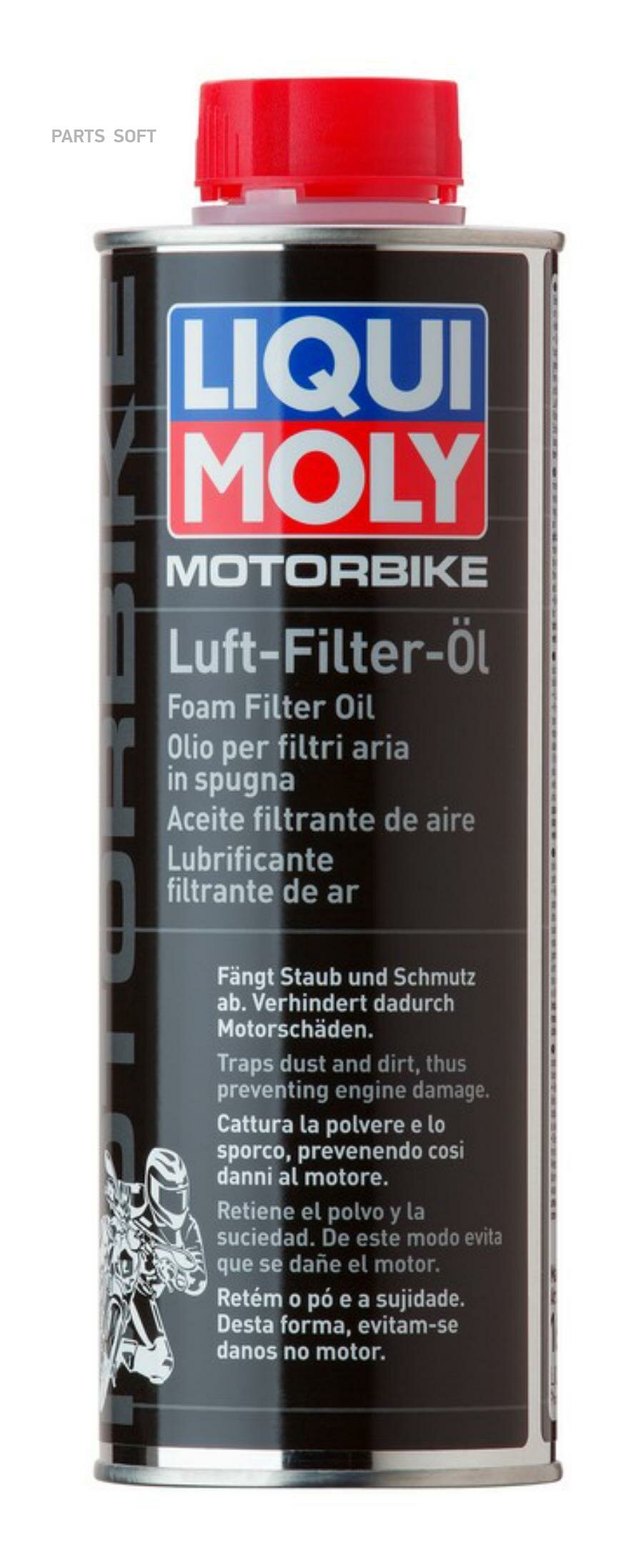 LIQUI MOLY 1625 LiquiMoly Motorbike Luft-Filter Oil (0.5L)_ср-во для пропитки фильтров!\