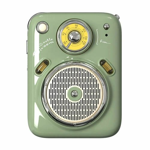 Портативная колонка Divoom Beetles-fm II зелёный 499000₽