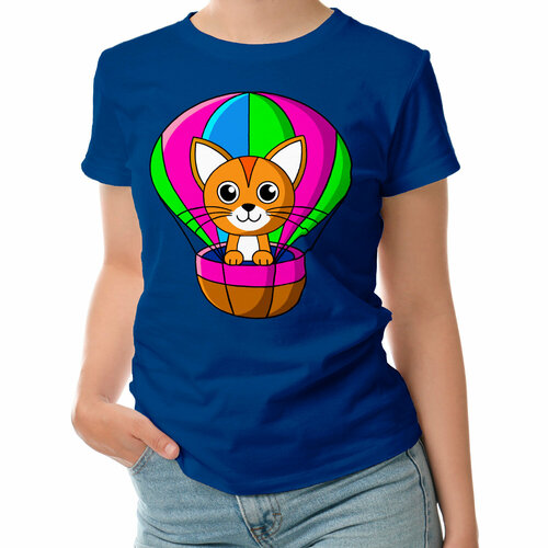 фото Футболка roly, размер xl, синий