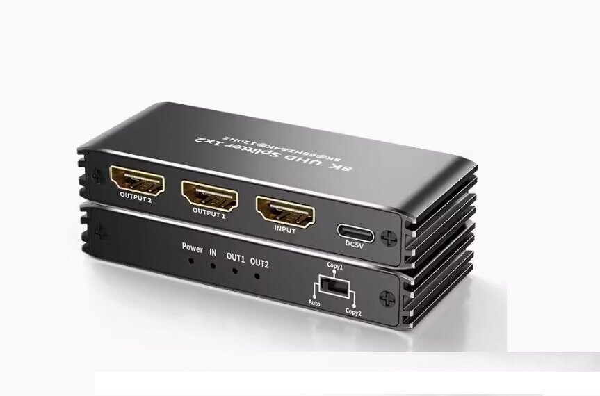 Сплиттер HDMI 1х2 8К Ultra HD V-2.1 /VСonn/