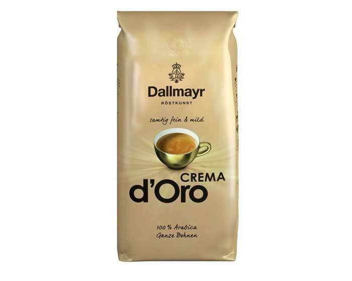 Кофе в зернах Dallmayr Crema d'Oro, 1 кг (Даллмайер)