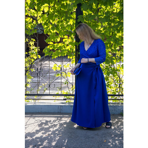 Платье Olga-fest, размер 44-46, синий