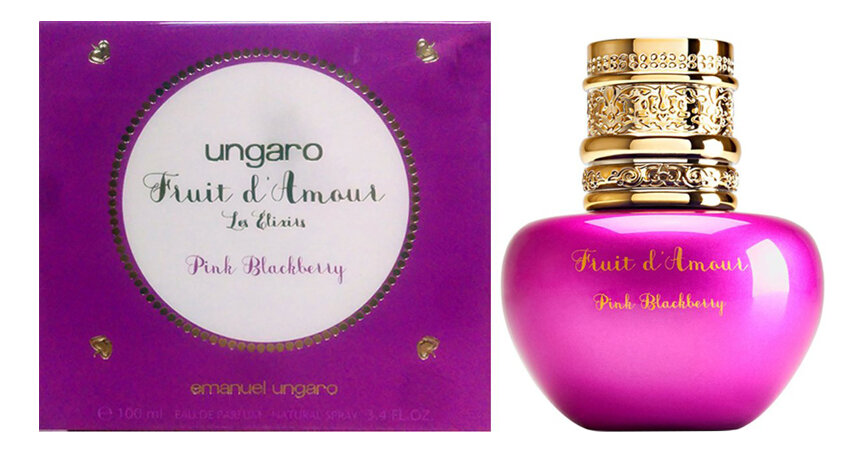 Emanuel Ungaro Fruit D'Amour Pink Blackberry Парфюмерная вода 50мл